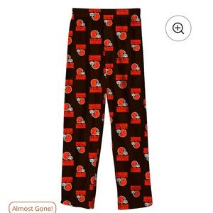 NWT Youth Cleveland Browns pajama pants